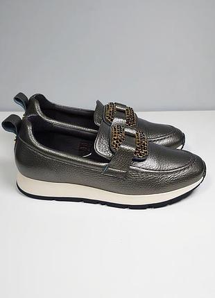 🔥лофери, мокасини mlv alicia angela women's premium leather bronze 38 р. оригінал