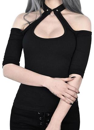 Футболка killstar choker top, размер s