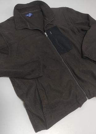 Чоловіча тонка флісова кофта 60-62p. ог 150-156см