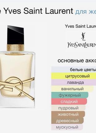 Жіночі парфуми yves saint laurent  1 мл парфюм духи франція духи ysl