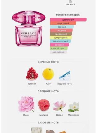 Жіночі парфуми versace bright crystal absolu 1 мл парфюм духи італія  духи версаче