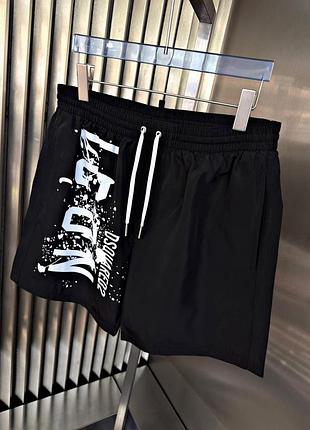 Шорти-плавки lux dsquared2 чорний shorsw017