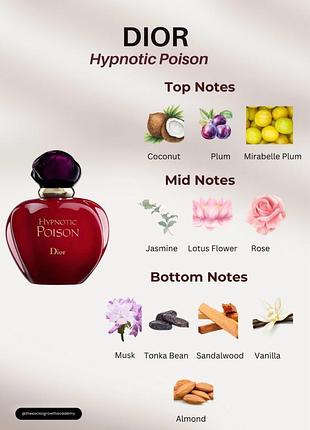 Жіночі парфуми dior hypnotic poison 1 мл парфюм духи франція  духи діор