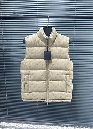 Жилетка louis vuitton lux беж bzlvn004
