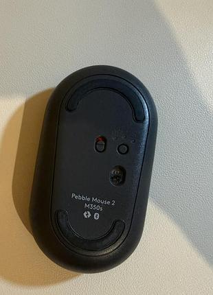 Комп'ютерна мишка logitech pebble mouse 2 m350s graphite 3