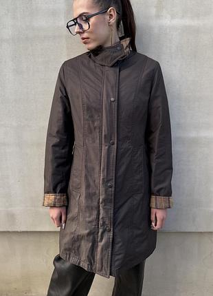 Плащ куртка barbour twill belsay waterproof барбур водонепроникна s 36