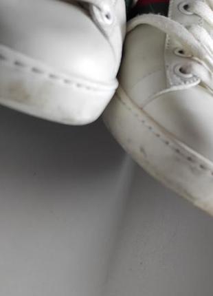Кожаные кроссовки gucci ace 8