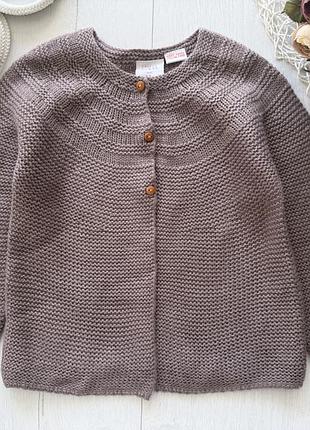 2,3 роки, зріст 98 дитячий в’язаний кардиган для дівчинки  zara (зара)  артикул 28793