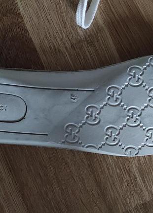 Кожаные кроссовки gucci ace 5