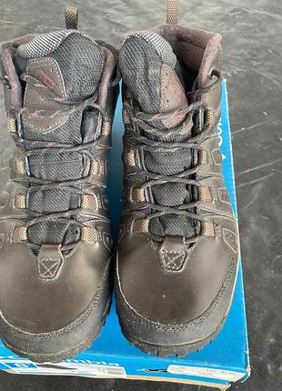 Черевики чоловічі columbia waterproof темно-коричневі 41.5 (26.5 см)