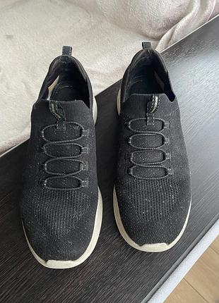 Кросівки skechers унісекс , без шнурівки stretch fit