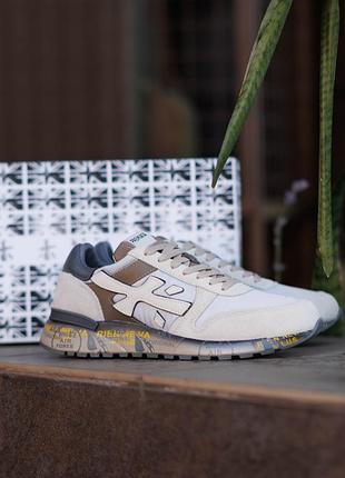 Premiata mick 7218 grey beige