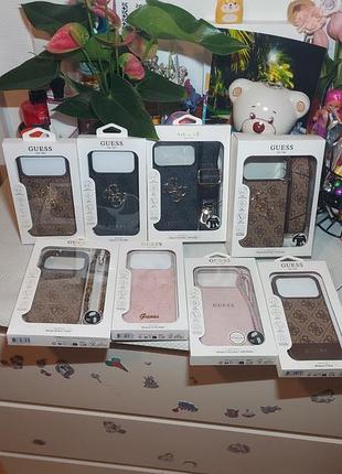 Guess новый оригинал чехол guess 17 18 pro max 4