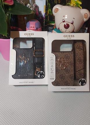 Guess новый оригинал чехол guess 17 18 pro max 5