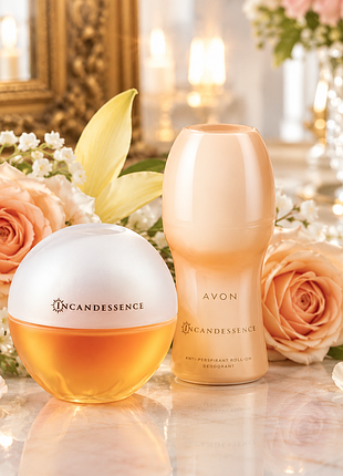 Набір incandessence, 50  мл +дезодорант avon /  ейвон інкаденс