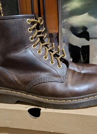 Черевики унісекс dr. martens 1460 коричневі