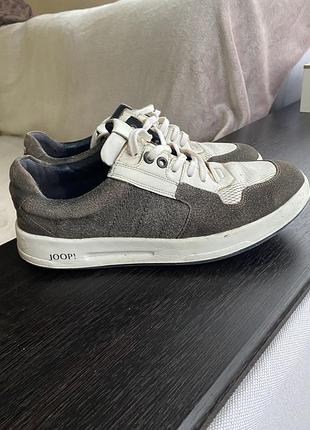 Брендові шкіряні кеди joop 5
