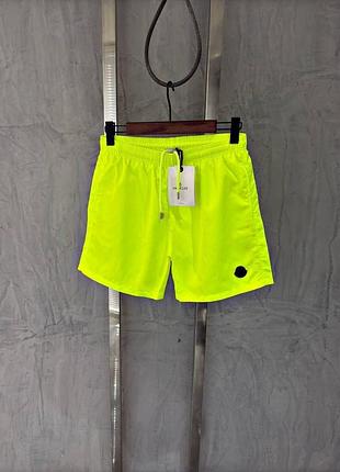 Шорти-плавки lux moncler салатовий shormcr005