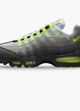 Кросівки чоловічі nike air max 95 big bubble grey hm4740-001