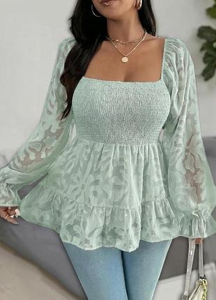 Шикарна нарядна блуза shein 2xl
