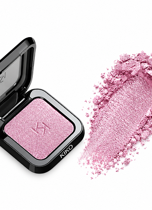 Тени для век kiko milano maxi mod high pigment eyeshadow 38 pink voltage - светлый холодный розовый (000304-38)