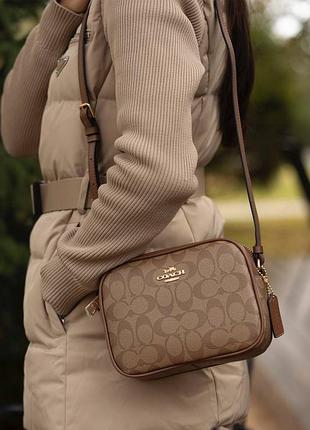 Сумка coach mini jamie camera bag