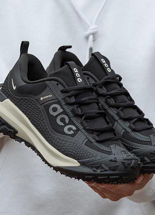 Кросівки чоловічі nike acg moutain fly gore tex black beige