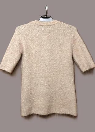 Пушистый джемпер h&m edition из мохера и альпаки. 6