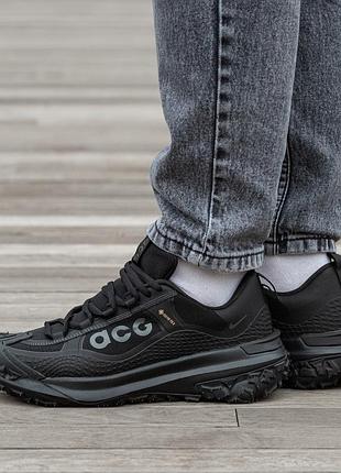 Кросівки чоловічі nike acg moutain fly gore tex all black
