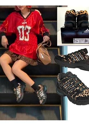 Кросівки жіночі adidas adistar control 5 y2k леопардові 39 розмір шкіра