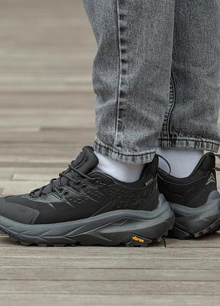 Кросівки чоловічі hoka w kaha 2 low gtx black