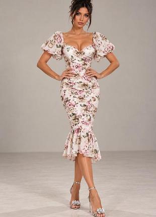 Розпродаж сукня asos міді сітка на основі з вирізами