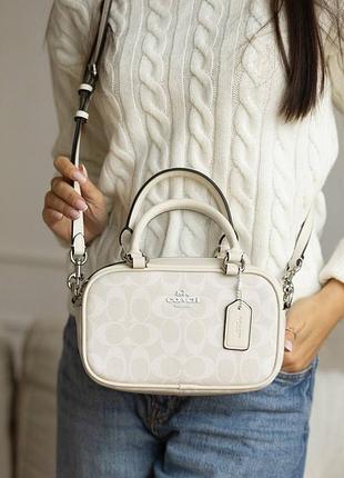 Сумка coach rowan satchel 3