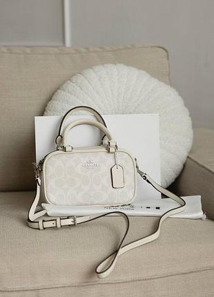 Сумка coach rowan satchel 5