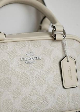 Сумка coach rowan satchel 6