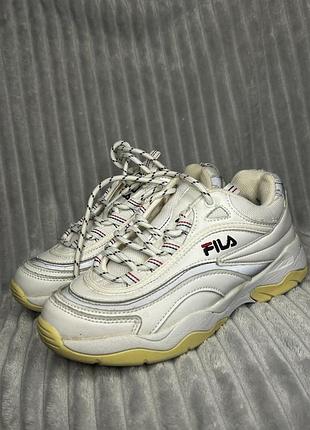 Кросівки жіночі fila білі, розмір 37