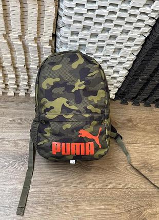 Оригінальний рюкзак puma phase camo (075357-03) — гарний стан!