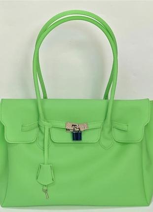 Jelly firkin bag салатовая