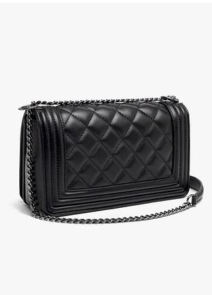 Сумка жіноча chanel чорна 4