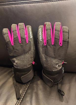 Женские горнолыжные перчатки reusch germany waterproof softshell