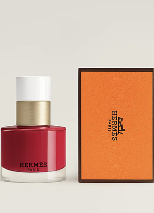 Hermes les mains лак для нігтів 77 rouge grenade hermès nail enamel