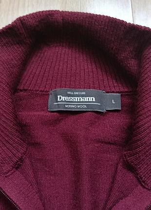 Свитер dressmann (100% шерсть), l 3