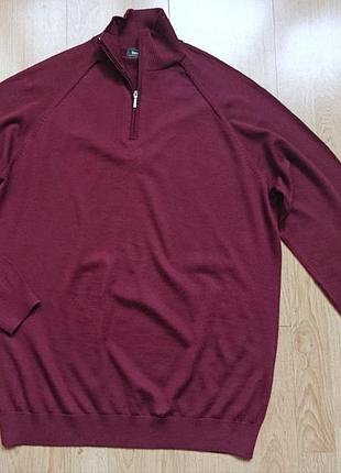Свитер dressmann (100% шерсть), l