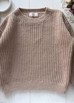 6,8 років, зріст 122,128 в’язаний светр для дівчинки  h&m (эйч энд эм)  артикул 28809