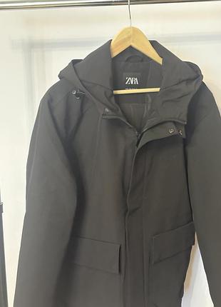 Куртка чоловіча zara демісезонна чорна