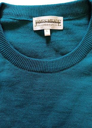 Кофта джемпер james meade (merino wool) l 6