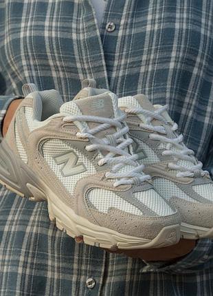 😍 женские кроссовки new balance 530 beige grey