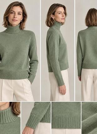 Weekend max mara кашеміровий светр із горловиною