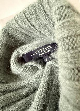 Weekend max mara кашемировый свитер с горловиной 6