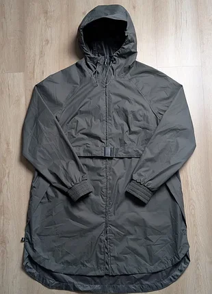 Дощовик жіночий quechua raincut long хакі з поясом, l
